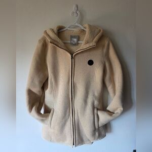Bench Cream Teddy Jacket with Hood